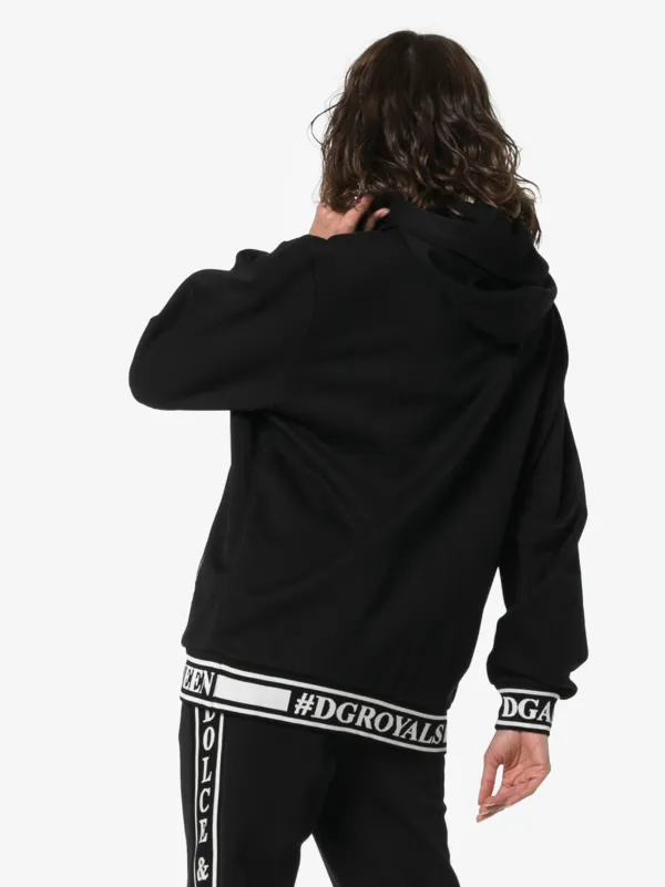 dsquared tape moletom com capuz