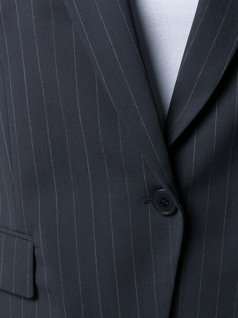 theory pinstripe blazer dress