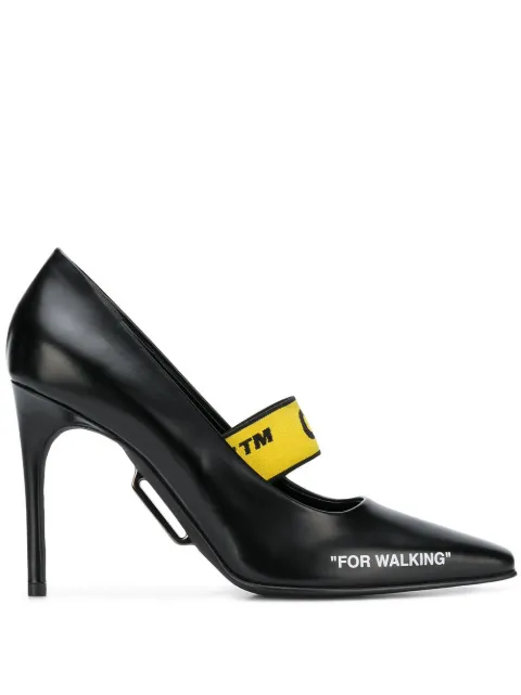 off white for walking pumps