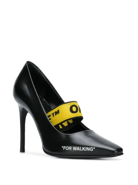 off white for walking pumps