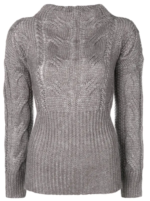 Snobby Sheep Braided Knit Sweater | Snobby Sheep Braided Knit Sweater |