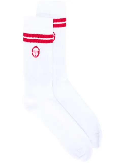 Sergio Tacchini logo socks