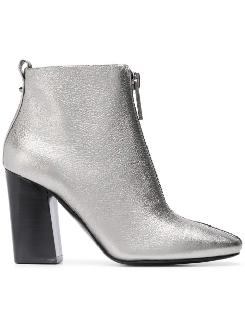kendall and kylie silver boots