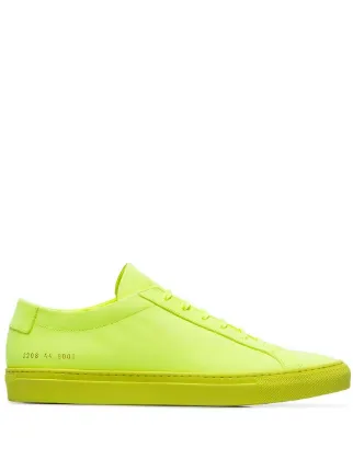 common projects neon yellow