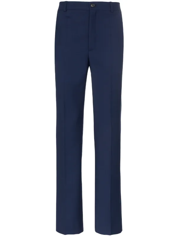 Balenciaga テーラードパンツ | ブルー | FARFETCH JP