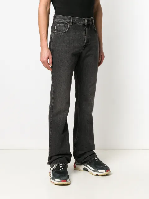 Balenciaga Bootcut Loose Fit Jeans | Farfetch.com