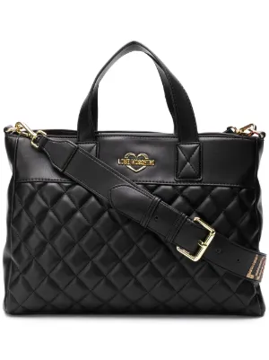 Love Moschino Purses Luxe Handbags Farfetch Love Moschino Square Tote Bag