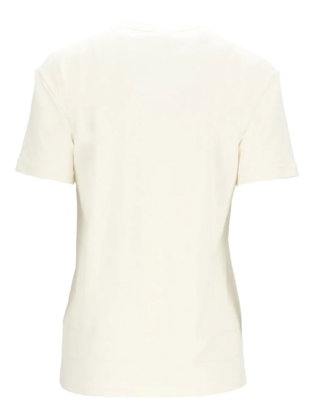 Roberto Cavalli Junior T-shirt met ridderprint Wit