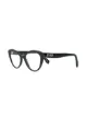 الصورة 2 من Miu Miu Eyewear cat eye logo glasses