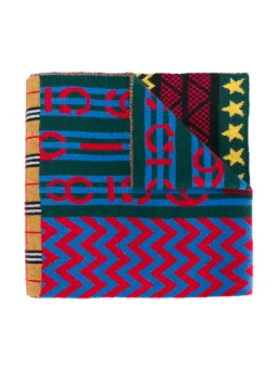 patterned scarf