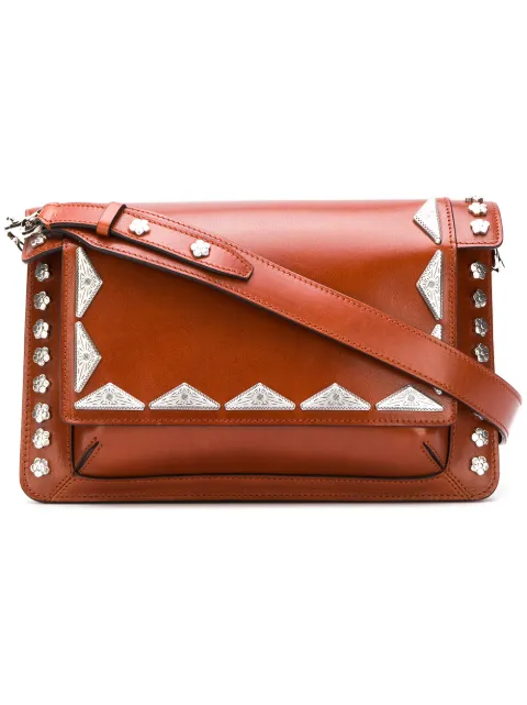 ISABEL MARANT ISABEL MARANT MISKAI CROSSBODY BAG - BROWN