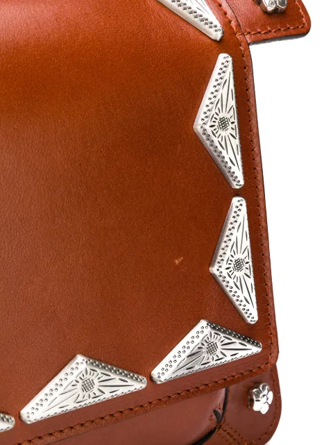 ISABEL MARANT ISABEL MARANT MISKAI CROSSBODY BAG - BROWN