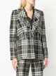 Self-Portrait plaid jacket
