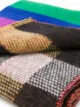 Burberry Reversible Rainbow Stripe and Check Cashmere Scarf