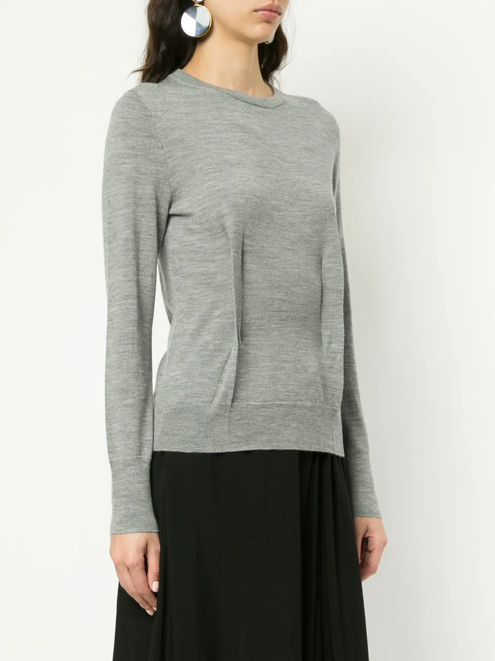  Jw Anderson Pullover Mit Rundhalsausschnitt   Grau 