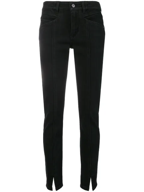 Givenchy front slit trousers