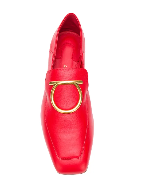 ferragamo mirror heel loafer