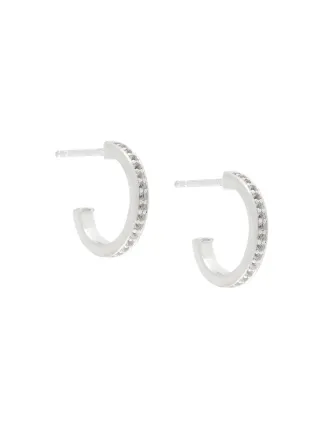 Astley Clarke Biography Infinity Hoop Earrings Farfetch Astley Clarke Biography Infinity Hoop Earrings