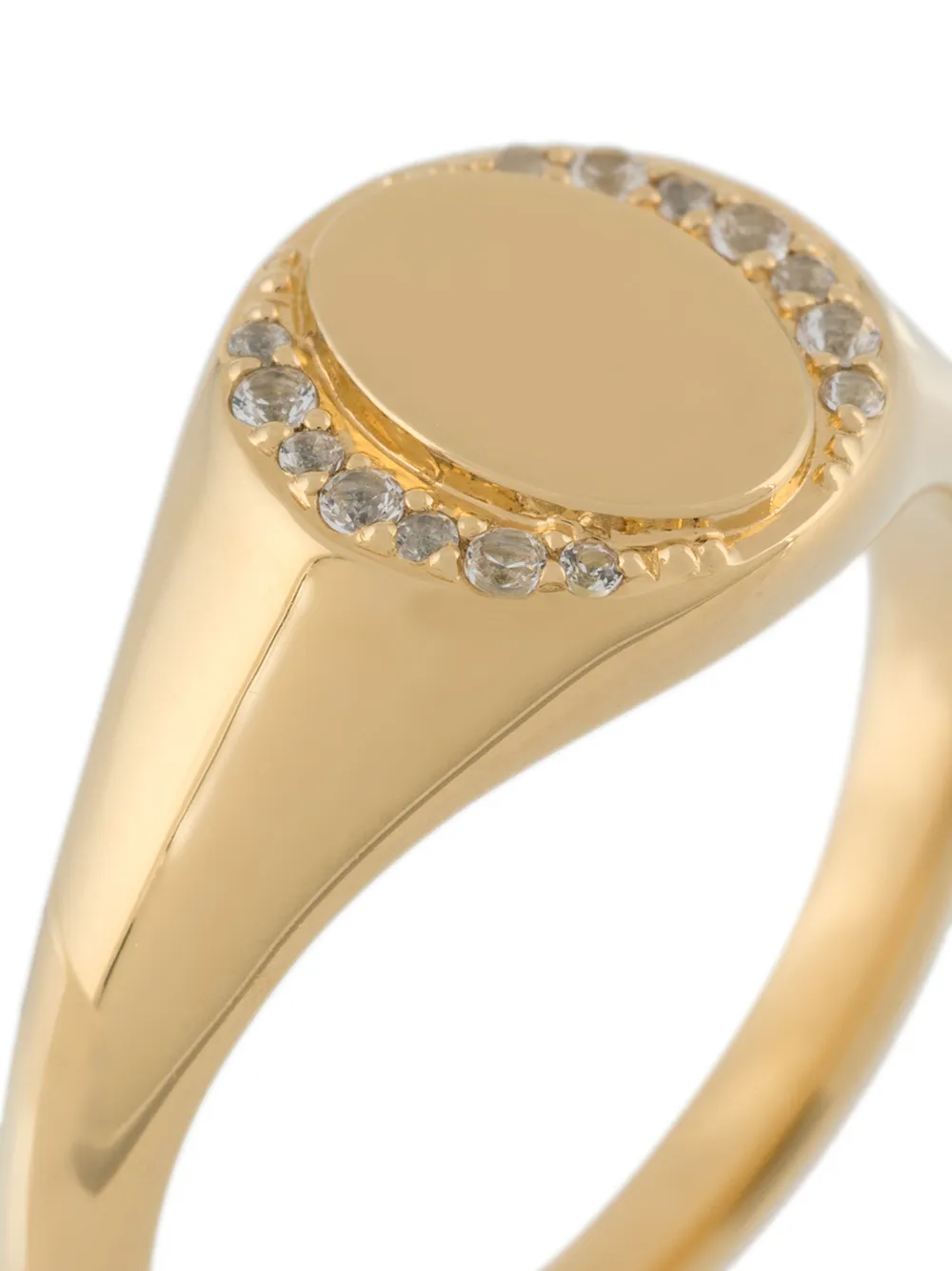 Astley Clarke Biography Signet Ring In Metallic