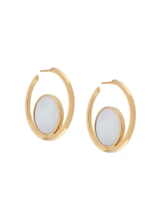 Astley Clarke Stilla Slice Mother Of Pearl Hoop Earrings Farfetch Astley Clarke Stilla Slice Mother Of Pearl Hoop Earrings