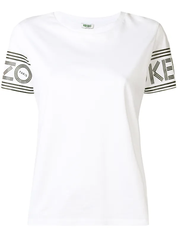 Kenzo Logo Print T Shirt Ss20 Farfetch Com Kenzo Logo Print T Shirt Ss20 Farfetch Com