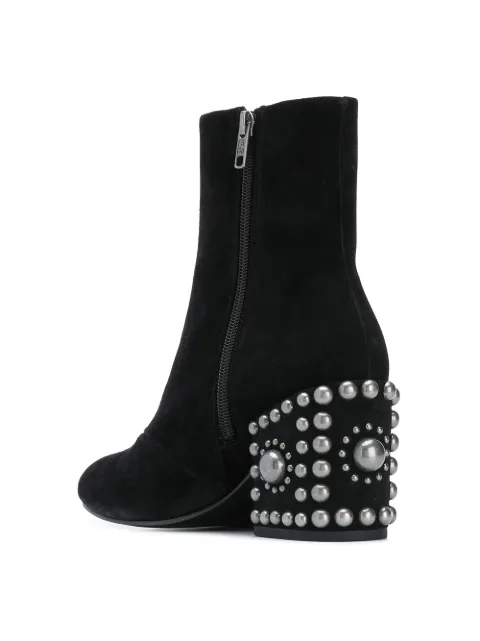 Ash Era Ankle Boots In Black
