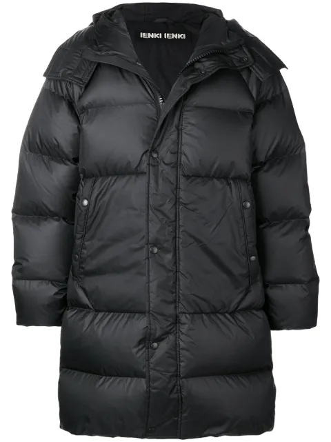 Click to view more detailed imagery on our partner's website Ienki Ienki Hooded Padded Coat - Black