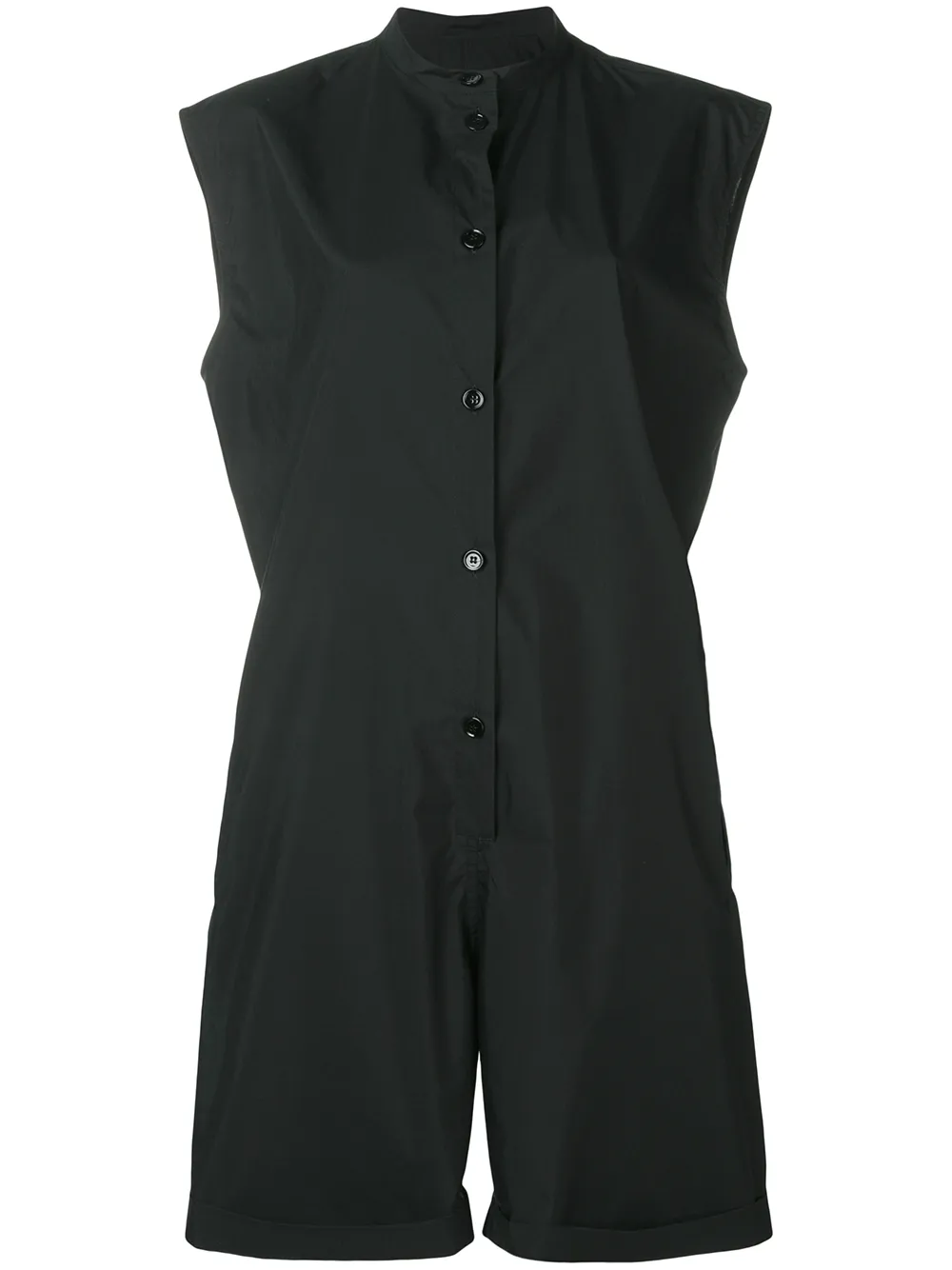 Mm6 Maison Margiela Suits MM6 MAISON MARGIELA PLAYSUIT MIT MANDARINKRAGEN - SCHWARZ