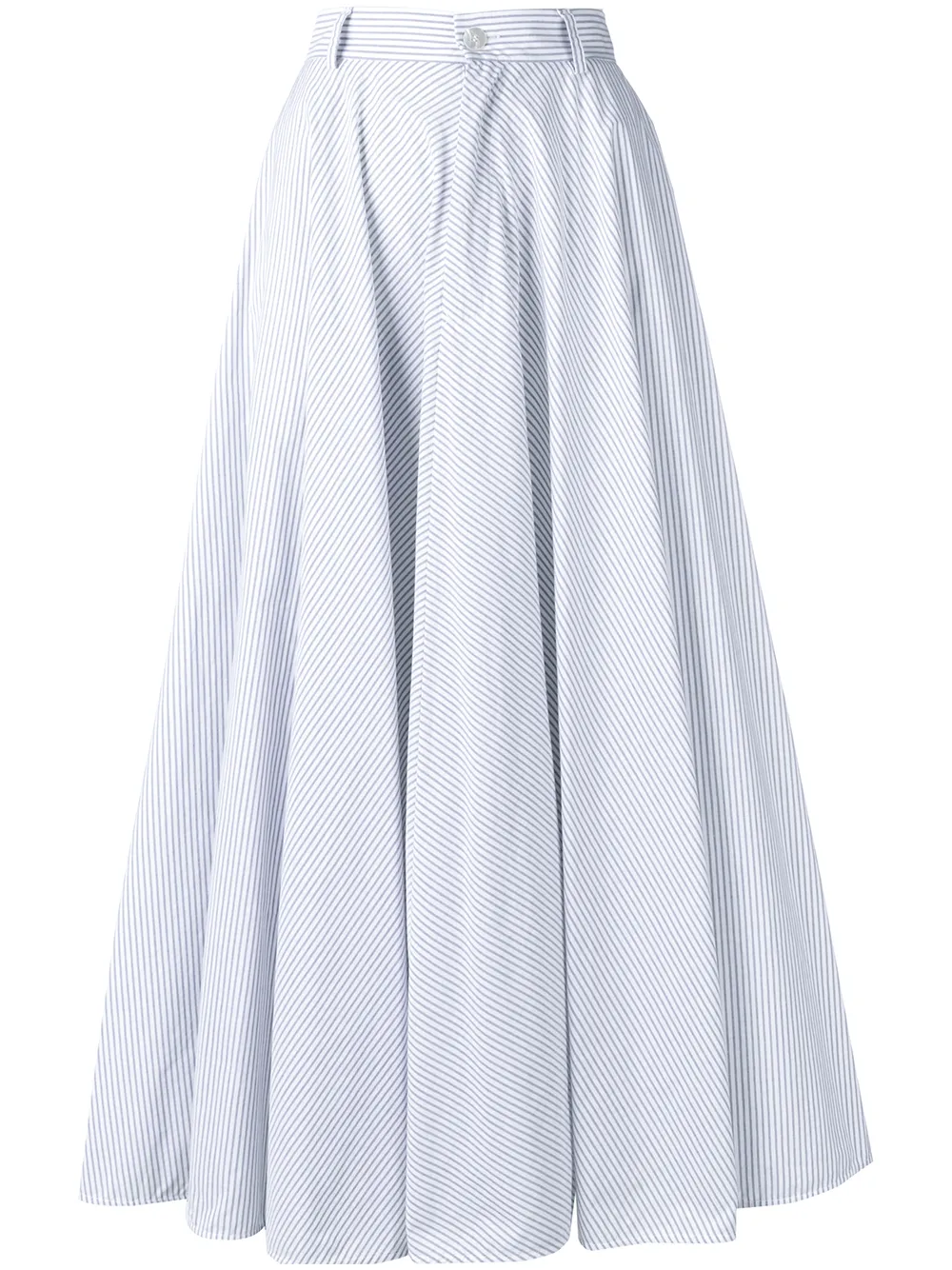 Mm6 Maison Margiela юбка миди с завышенной талией