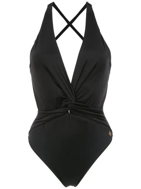 Brigitte halterneck swimsuit