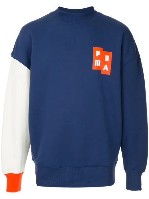 PUMA x Ader Error colour-block sweatshirt 