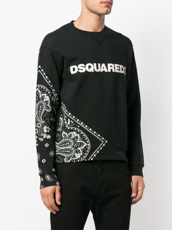 Dsquared2 bandana print sweatshirt $343 