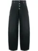 الصورة 1 من MM6 Maison Margiela جينز واسع الأرجل بخصر عالي