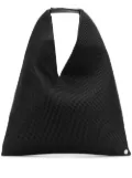 MM6 Maison Margiela small Japanese mesh tote bag - Black