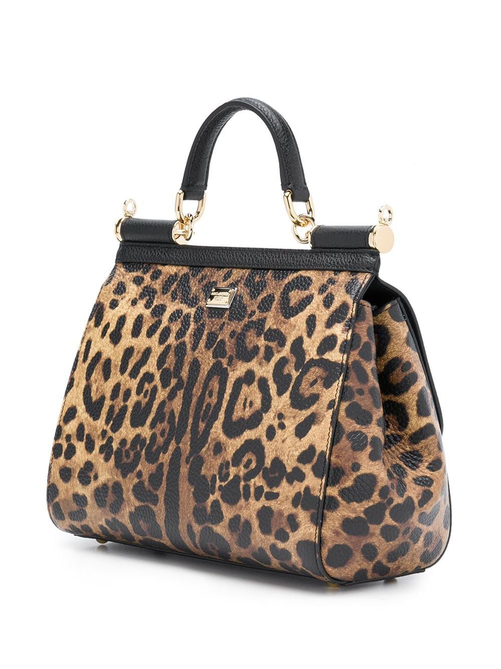 Dolce Gabbana сумка Sicily Leopard