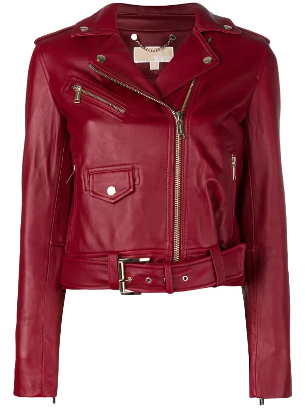michael kors belted jacket