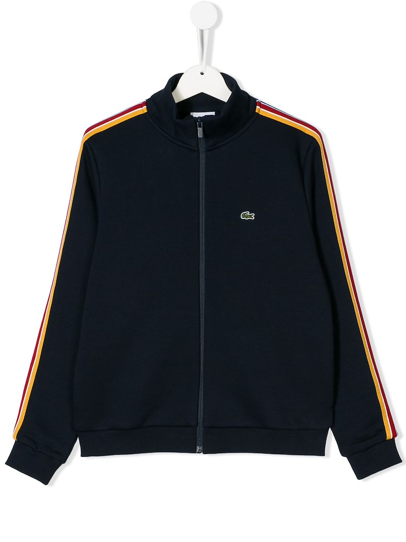 Lacoste Kids толстовка с застежкой на молнии