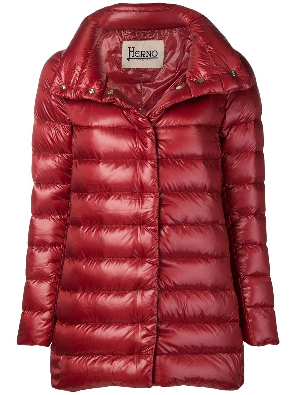 

Herno straight-fit padded coat - Red