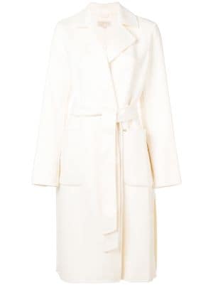 michael kors coat white