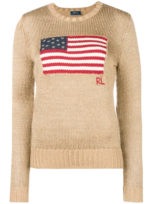 ralph lauren flag jumper