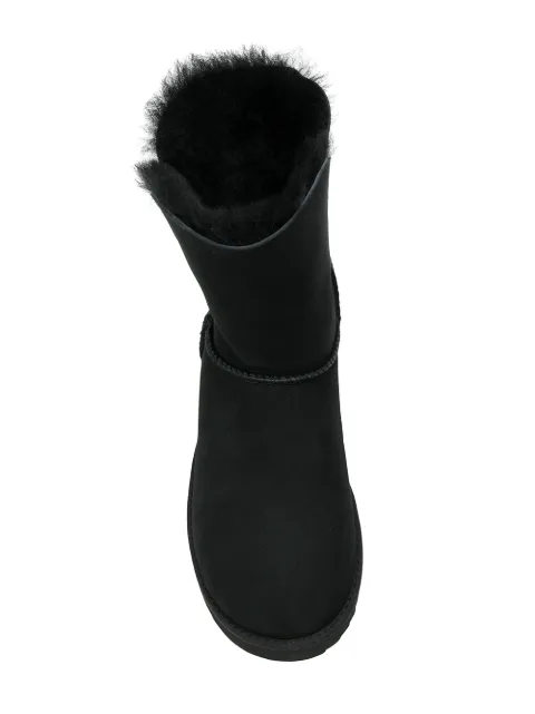 ugg classic cuff short boot black