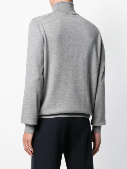 FAY FAY TURTLENECK JUMPER - GREY