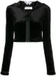 الصورة 1 من Faith Connexion cropped zip hoodie