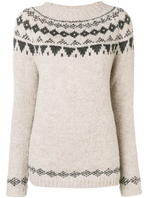 Woolrich Geometric Knit Sweater - Farfetch