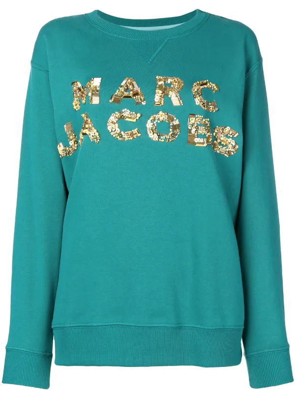 marc jacobs embroidered logo sweatshirt