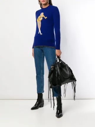 coach denim edie