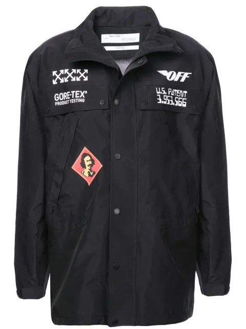 off white lightweight jacket