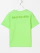 الصورة 2 من Balenciaga Kids تيشيرت بشعار مطرز