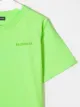 Balenciaga Kids تيشيرت بشعار مطرز