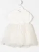 Image 2 of Monnalisa flower appliqué dress